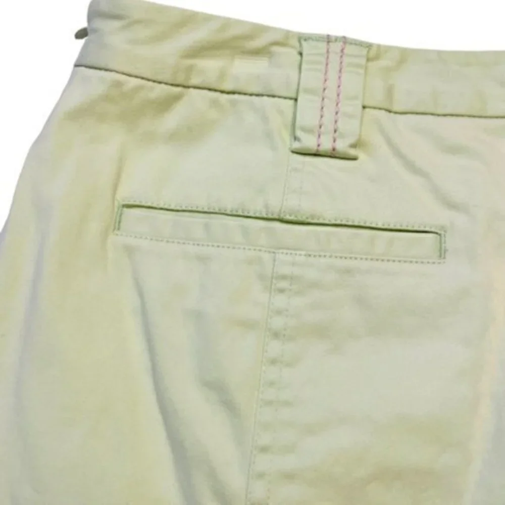 🛍️2 for $25 Sale🛍️ OXFORD GOLF Stretch‎ 8 SKORT SKIRT Green Pink Stitching